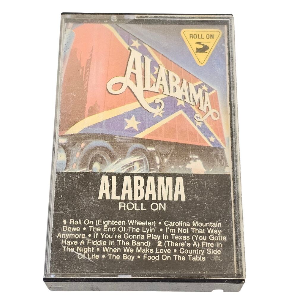 Alabama Roll On Cassette Tape 1984 RCA AHK1-4939 Country Vintage 80s